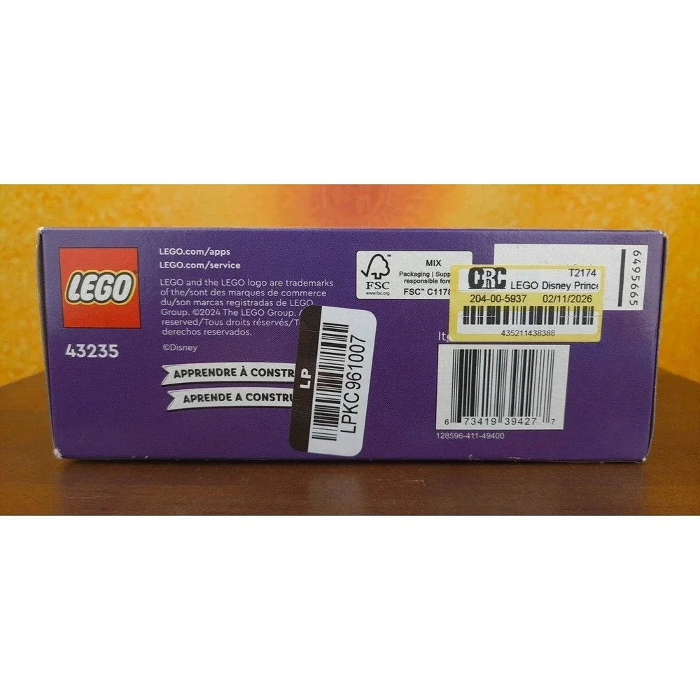 Lego Disney 43235 Ariel's Music Stage Building Toy NIB 60 pieces Little Mermaid - Picture 6 of 8